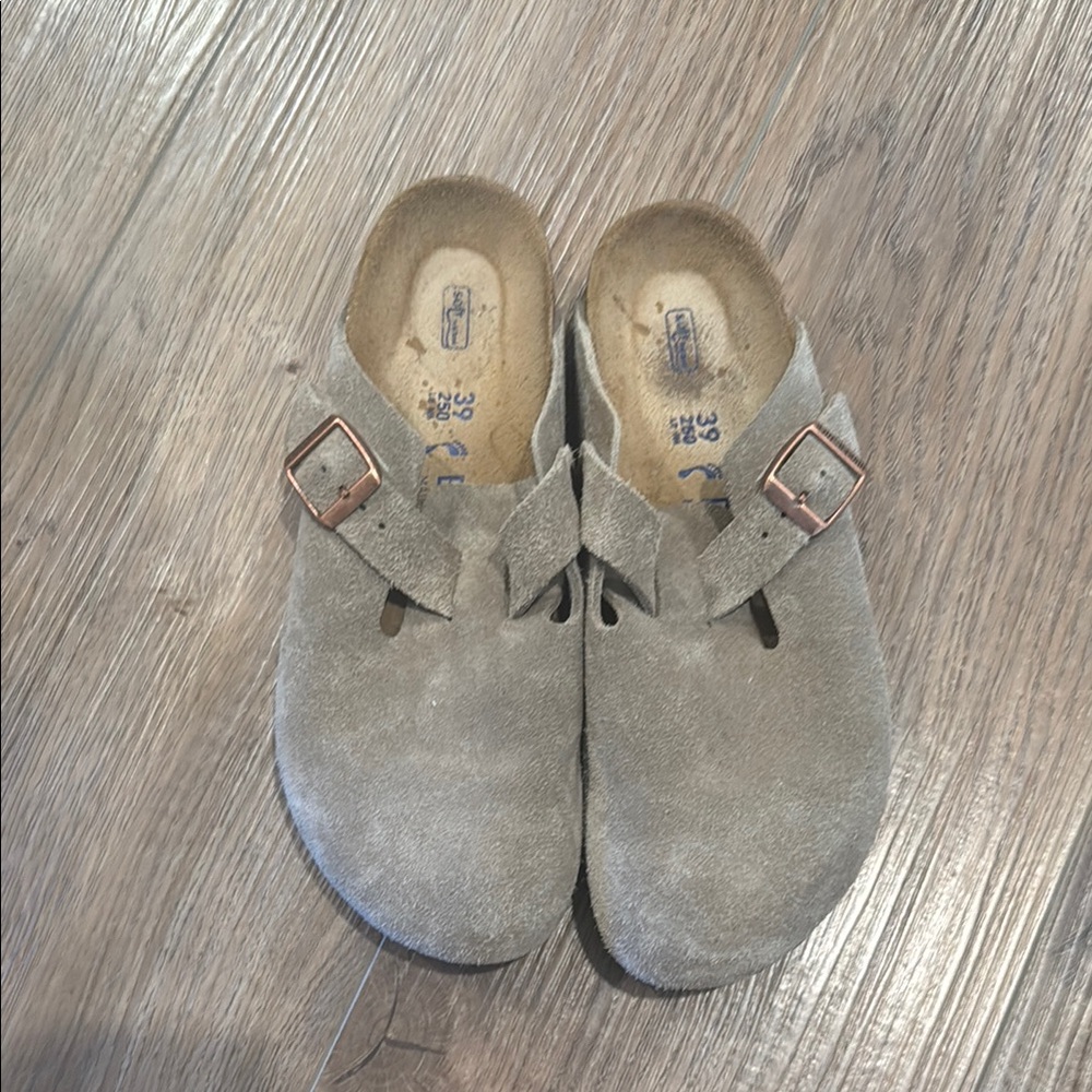 Birkenstock Boston Clog Suede